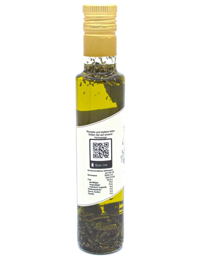 Denzel Olivenöl 4 Kräuter Nährwerte