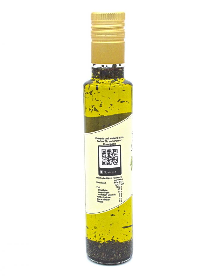 Denzel Olivenöl Basilikum Nährwerte
