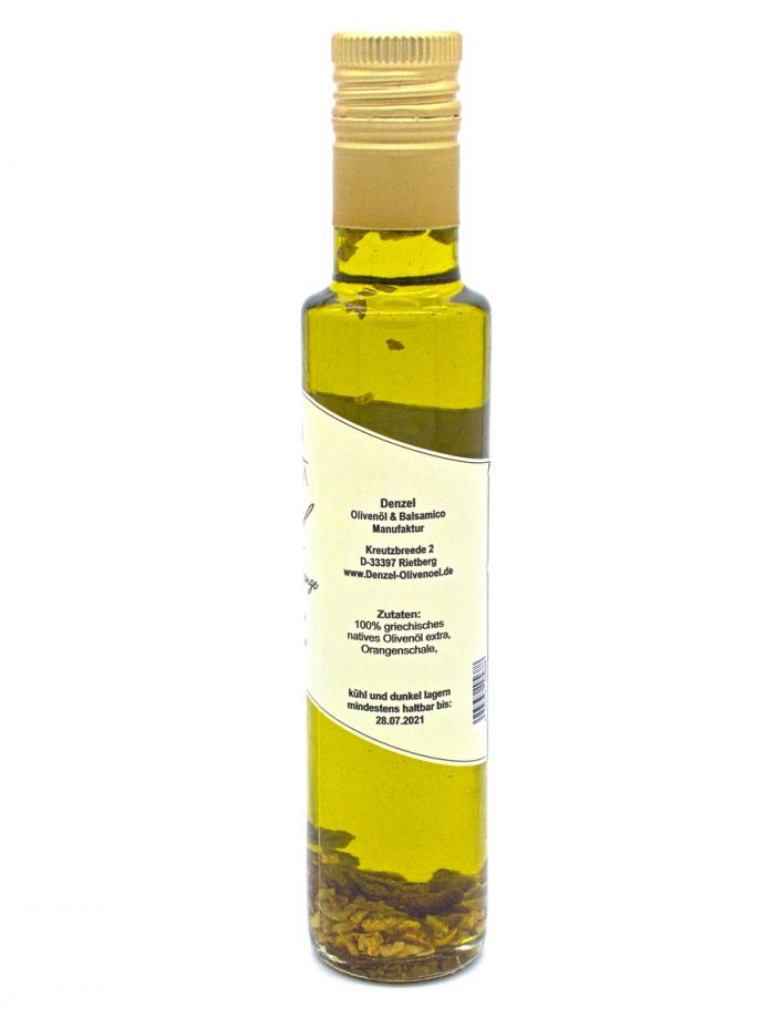 Denzel Olivenöl Orange Zutaten