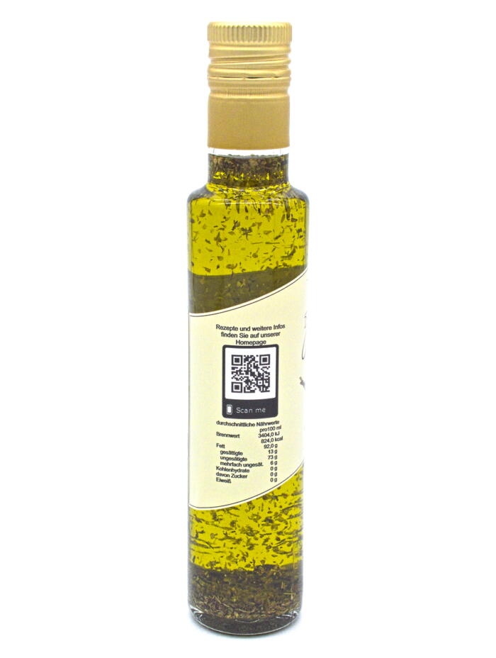 Denzel Olivenöl Oregano Nährwerte