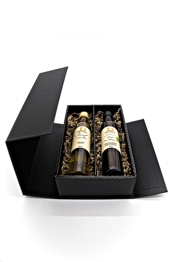 Geschenkset Olivenöl und Balsamico