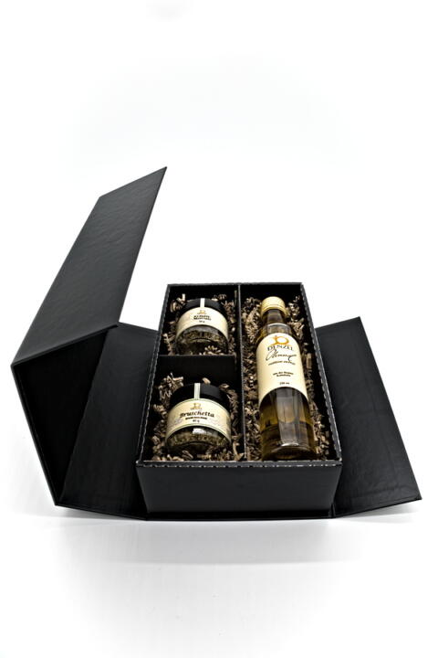Geschenkset Olivenöl und Gewürze