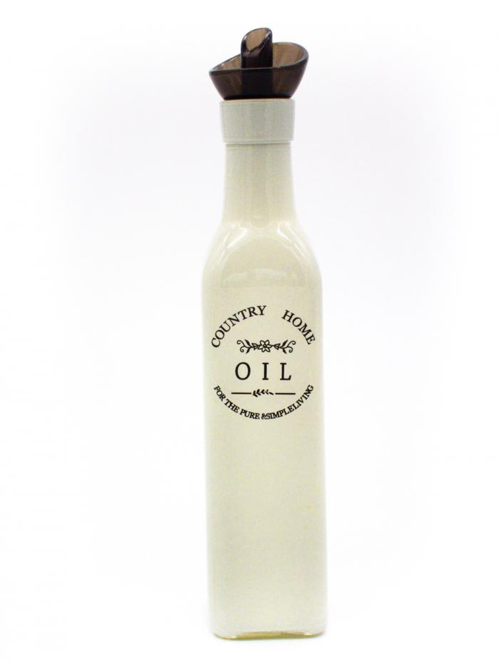 oil bottle white