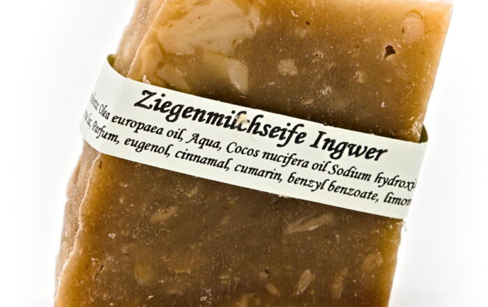 Ziegenmilchseife Ingwer von FranSeifen