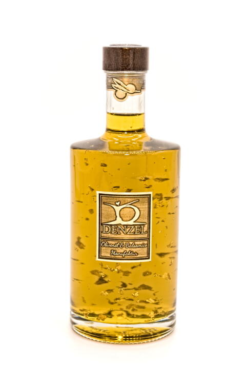 Olivenöl mit Blattgold