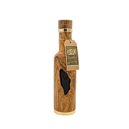 Olivenholzflasche