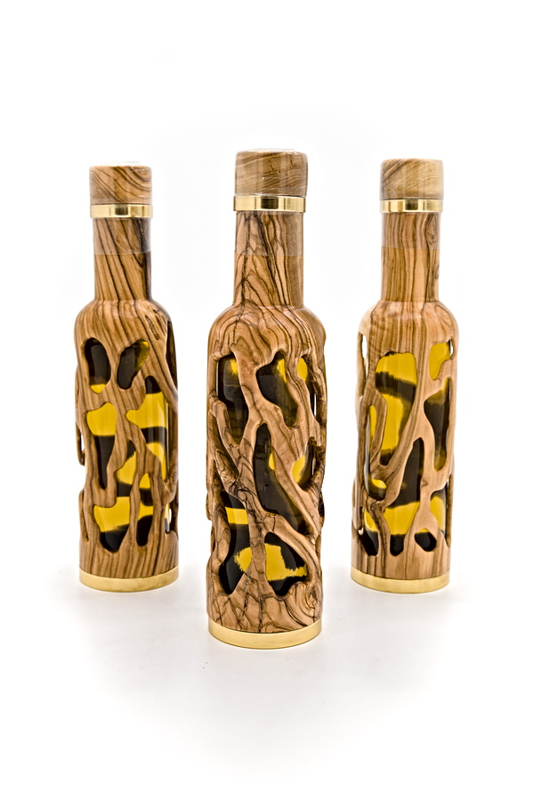 Denzel natives Olivenöl extra – 200ml – Olivenholznetz